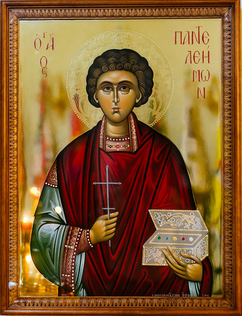 Икона святого великомученика Пантелеймона