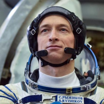 Чаепитие с космонавтом Сергеем Рыжиковым